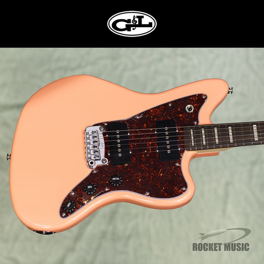 G&L Doheny Sunset Coral / Rosewood