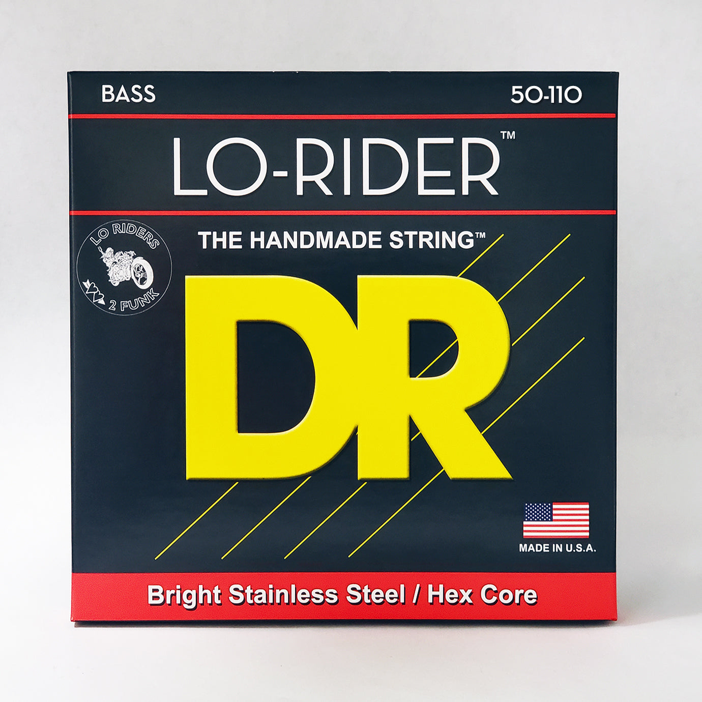 DR EH-50 LO-RIDER Bass Strings. 4-String 50-110