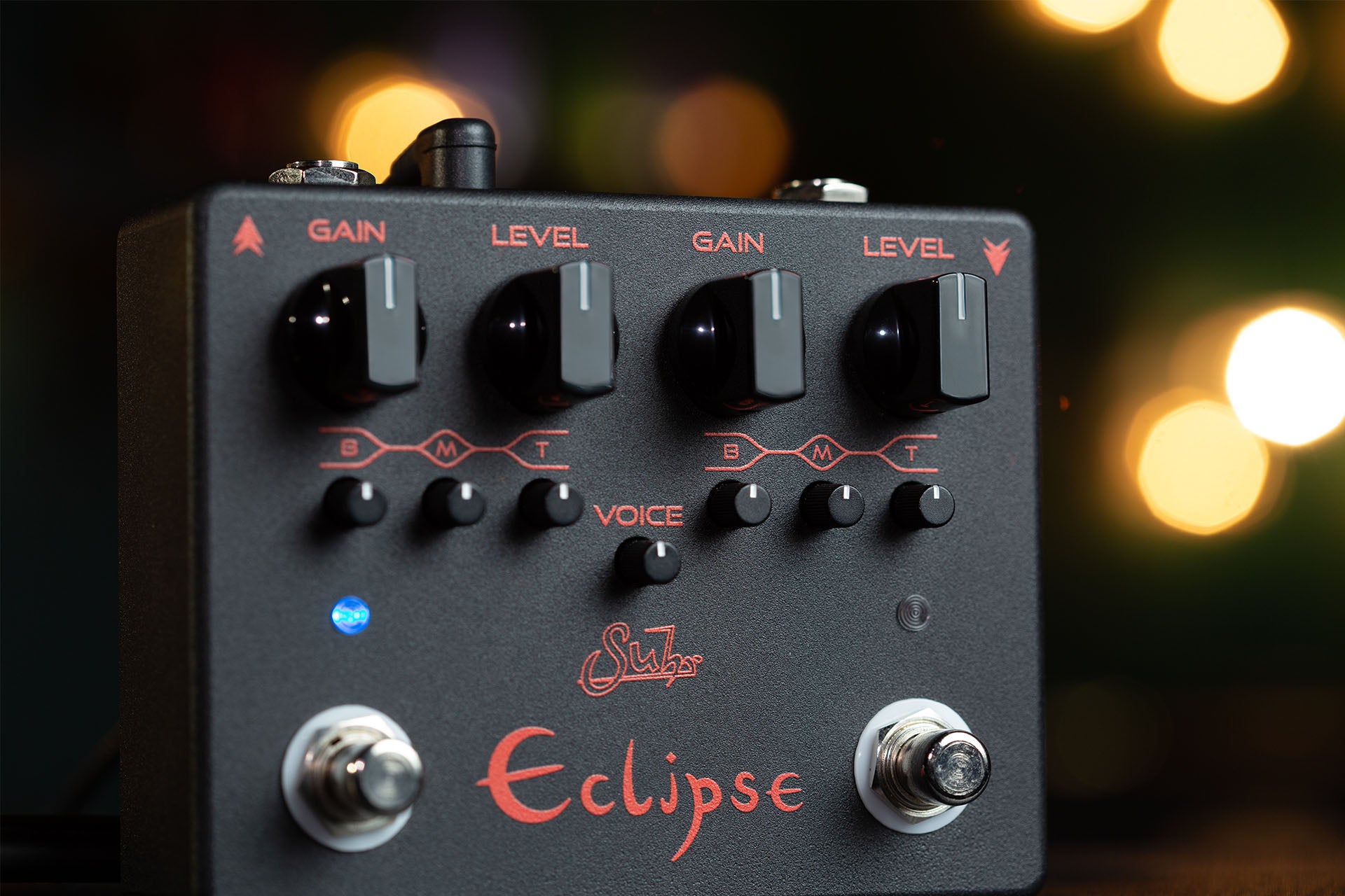 Suhr Eclipse Dual OD/Distortion Pedal, Black Edition – RocketMusic