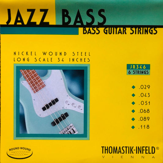 Thomastik-Infeld JR346 Jazz Rounds, 6-String Long