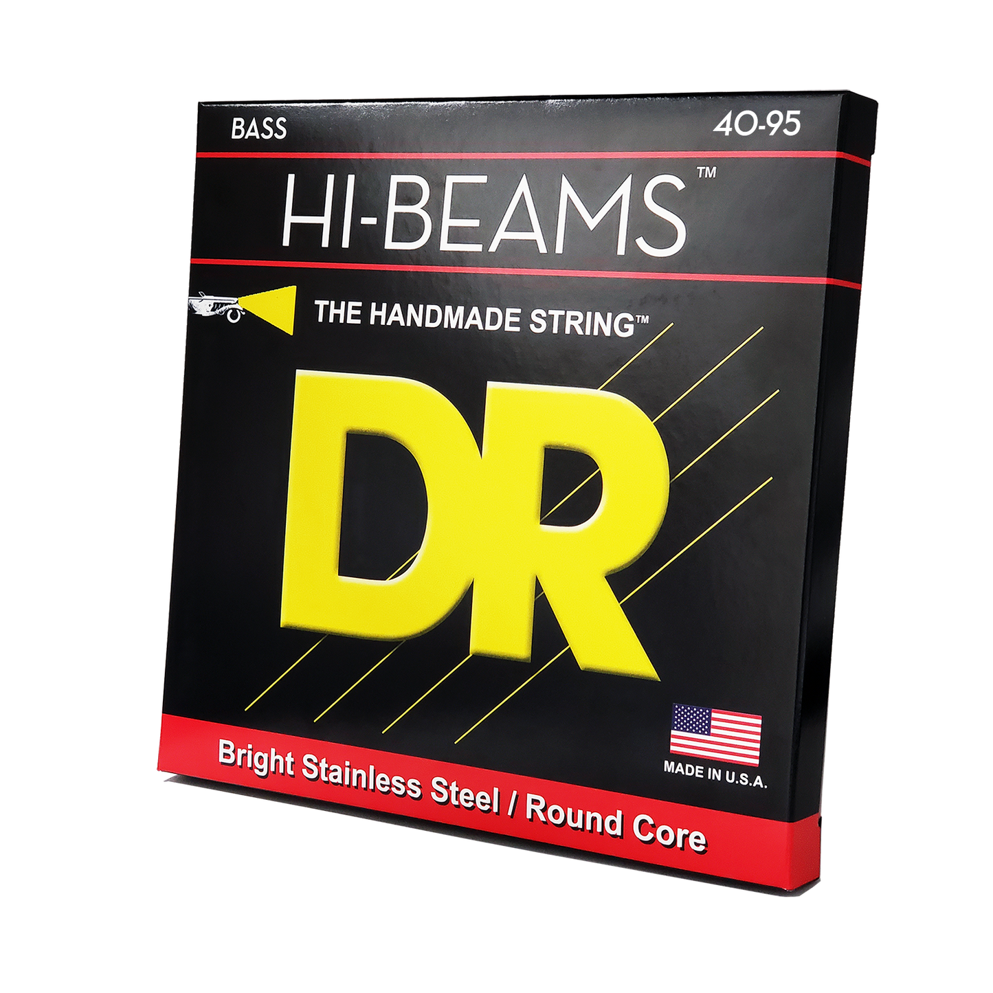 DR LLR-40 HI-BEAM Bass Strings, 4-String 40-95 Extra Light