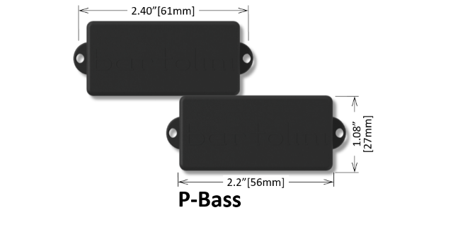 Bartolini b-axis PB4 P-Bass 4-String Pickup