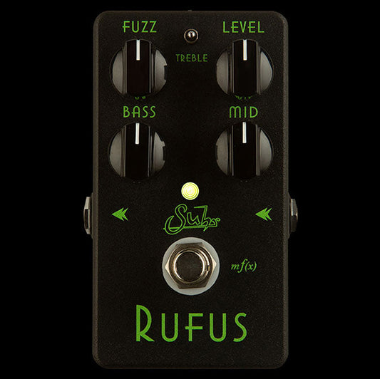 Suhr Rufus Fuzz Pedal, Black Edition