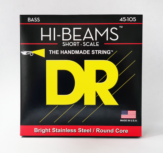 DR SMR-45 HI-BEAM Bass Strings, 4-String 45-105 Short Scale