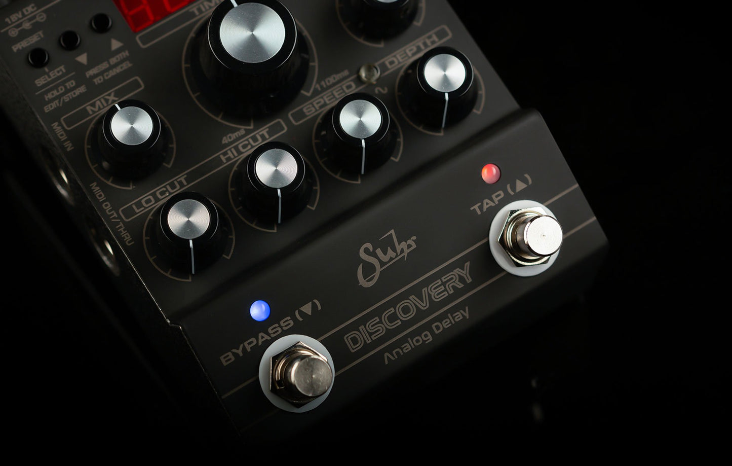 Suhr Discovery Dark Analog Delay Pedal