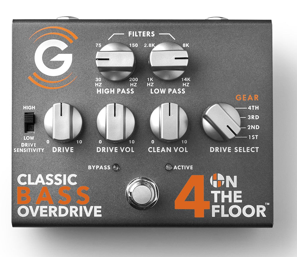 Genzler 4 On The Floor Overdive Pedal