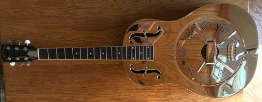 Resonator (Gold Tone) Gold Tone GRS Metal Body Roundneck